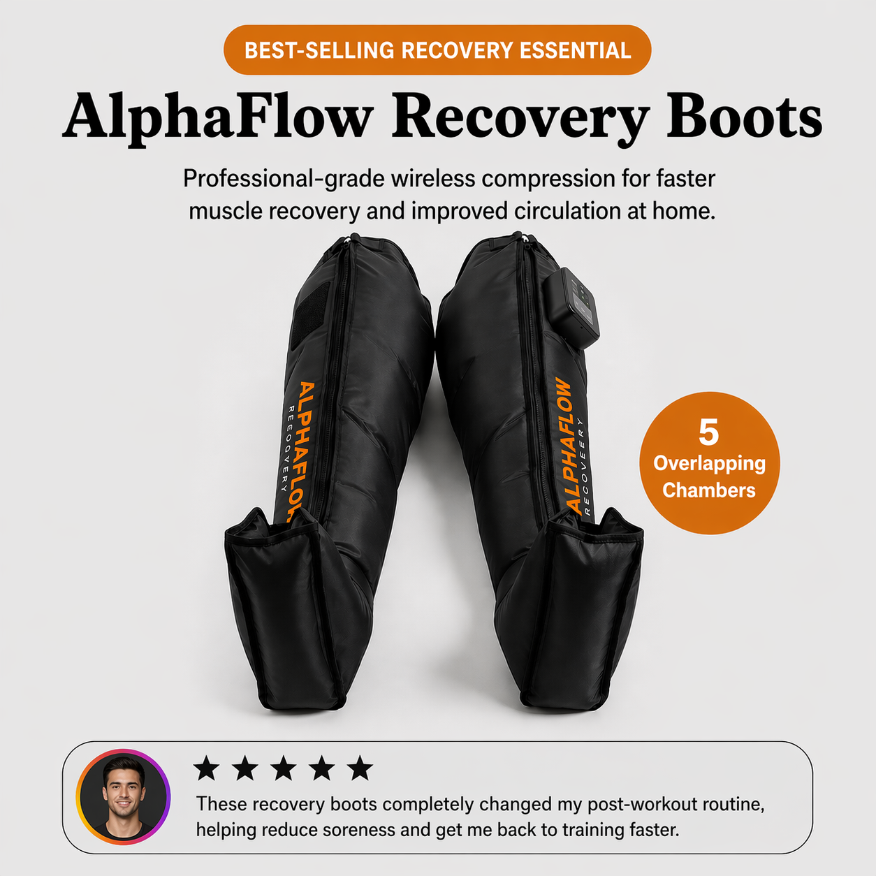 AlphaFlow Recovery Boots