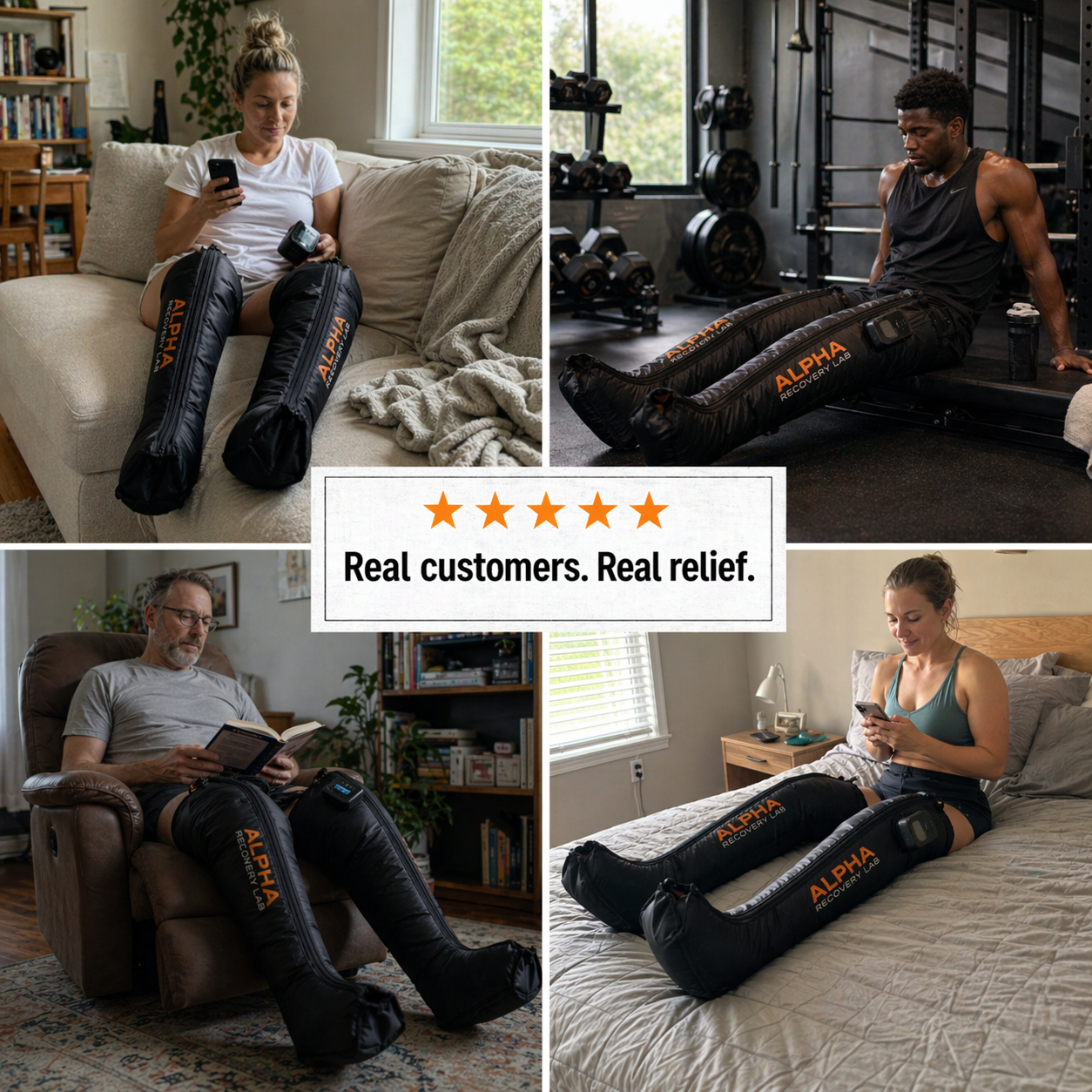 AlphaFlow Recovery Boots