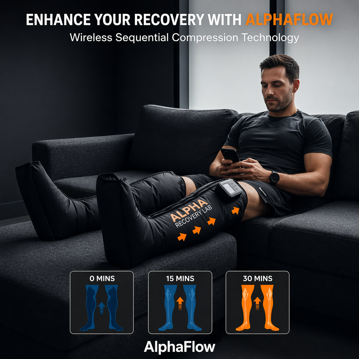 AlphaFlow Recovery Boots